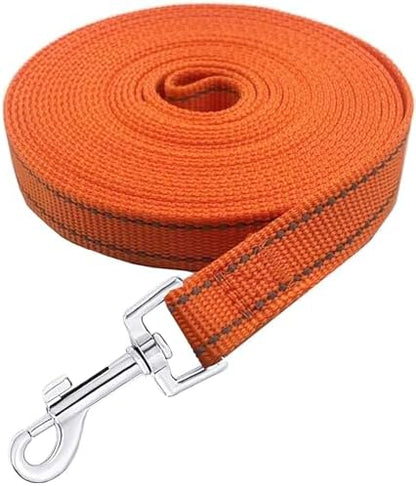 Nylon Training Dog Leash for Small Medium Dogs, 15ft 20ft 30ft 50ft 100ft - Image 3