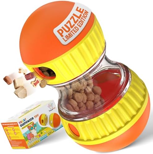 Dog Treat Dispenser Toy interactive-Treat puzzle toys by TRECKPET