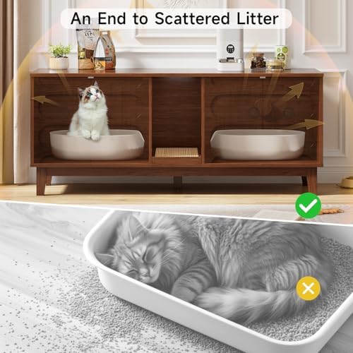 ONBRILL 59" Cat Litter Box Enclosure - Image 5