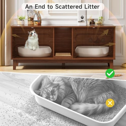 ONBRILL 59" Cat Litter Box Enclosure - Image 5