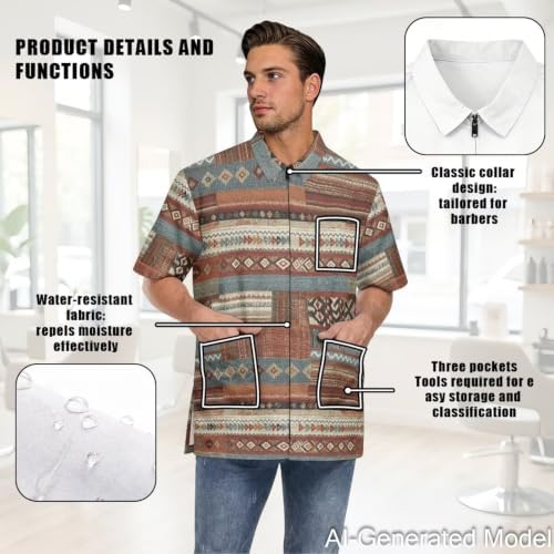 Professional Grooming Smock Unisex, Water Resistant Anti-Static - Image 5