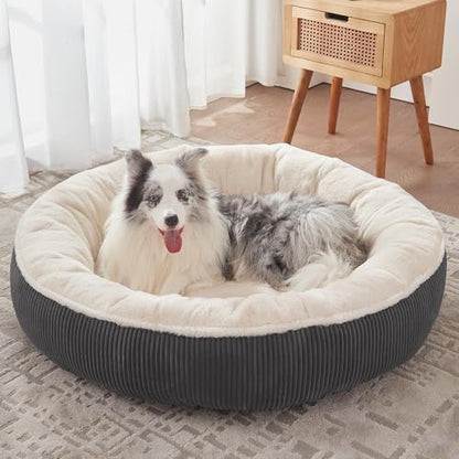45 inches Calming Donut Dog Bed by BedStillLoveStill