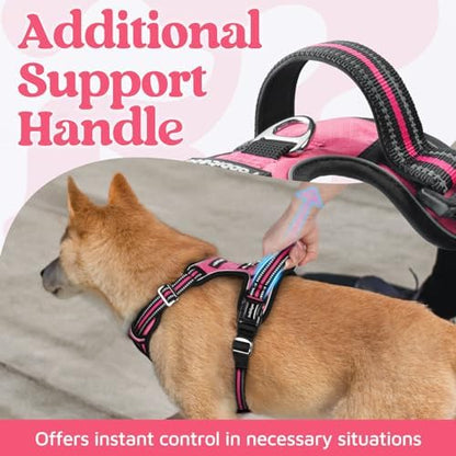 rabbitgoo Dog Harness for Large, No Pull 3 Buckles Easy On & Off - Image 4