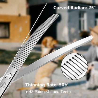 HASHIMOTO Curved Fluffer Scissors - Image 3