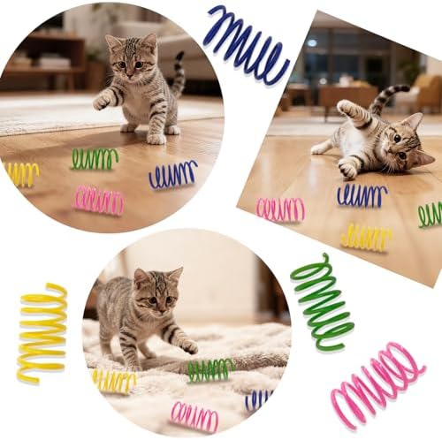Cat Spring Toys 60 Pack, Interactive Toys - Image 5