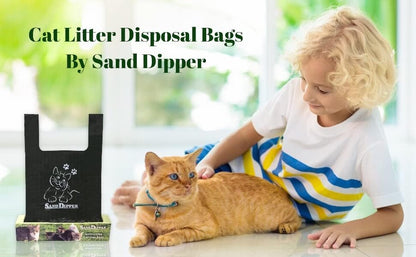 Sand Dipper Cat Litter Waste Bags | Strong Thick Odor Sealing - Image 3