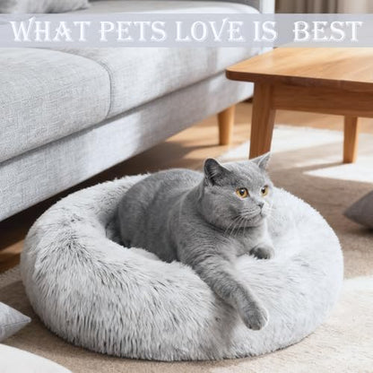 Washable Calming Dog & Cat Bed for Ultra Large Small Medium Size Pet - Image 3