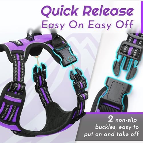 Eagloo Dog Harness for Medium Sized Dogs, No Pull Vest - Image 6