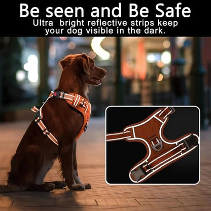 Timos Dog Harness, Front Clip No Pull Medium Sized - Image 3