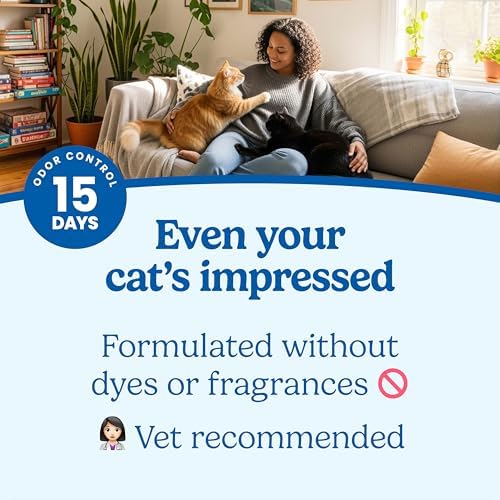 Fresh Step Simply Unscented Multi Cat Clumping Cat Litter, Low Dust, Odor - Image 3