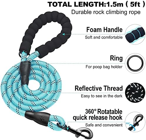 haapaw Dog Harness with Leash Set, No Pull Adjustable Reflective Step-in Puppy - Image 3