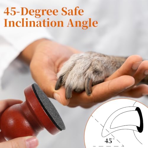 Dog Nail File with Replaceable Filing Disc Dog Nail File Scratch Board - Image 3