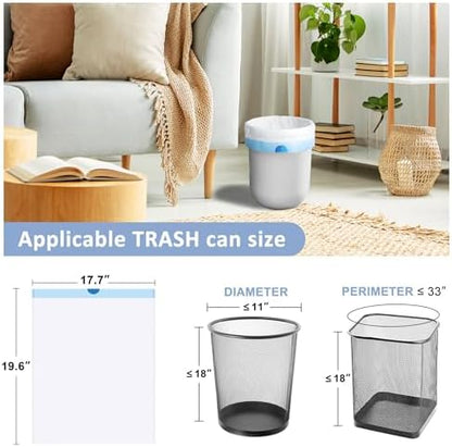 4 Gallon Drawstring Trash Bags - Image 2