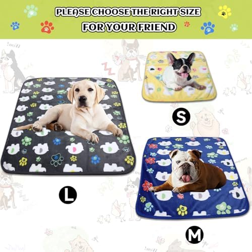 Rezutan Small Dog Blanket, Soft Puppy & Cat Flannel 3 Pack - Image 5
