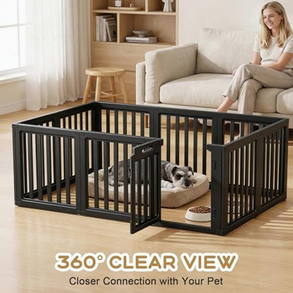 Dog Playpen Indoor, Puppy Playpen, 10 Panels - Image 5