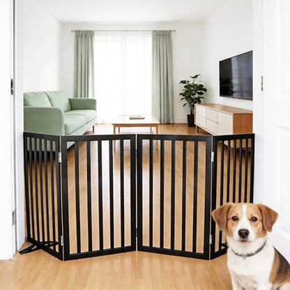 ZJSF Freestanding Indoor Dog Gate by ZJSF
