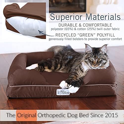 PetFusion Ultimate Dog Bed, Orthopedic Memory Foam, Waterproof Cover Liner - Image 2