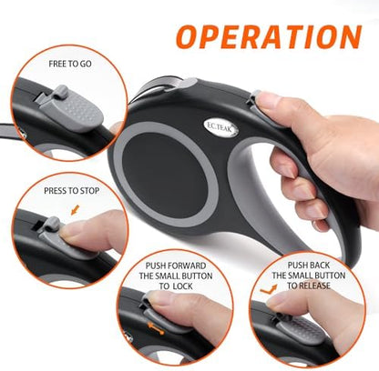 Retractable Dog Leash 26 FT Tape - Image 4