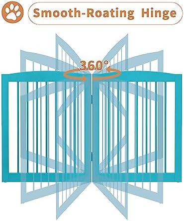 PUPETPO Freestanding Dog Gates - Image 5