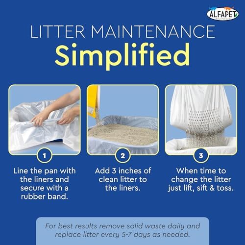 Alfapet Original Sifting Cat Litter Box Liners - Image 5