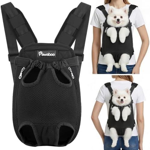 Pawaboo Dog Backpack Carrier, Front Chest Carrier by Pawaboo