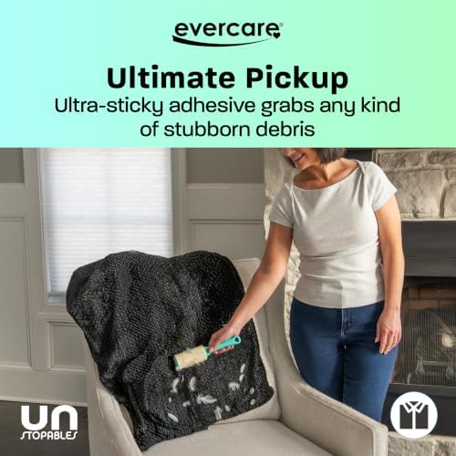 Evercare with Unstopables Fresh Scent All-Purpose Lint Roller, 50 Layers Per - Image 5