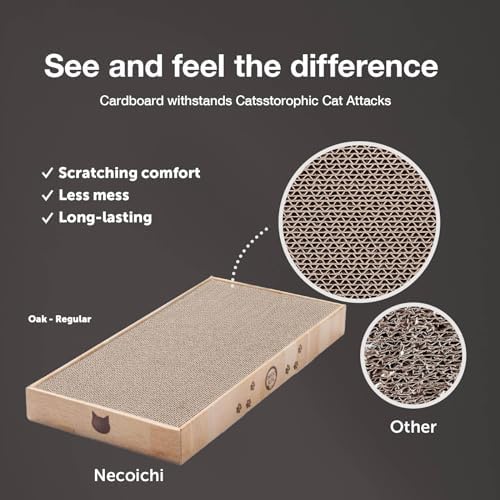 Necoichi Cardboard Cat Scratcher Bed - Image 3