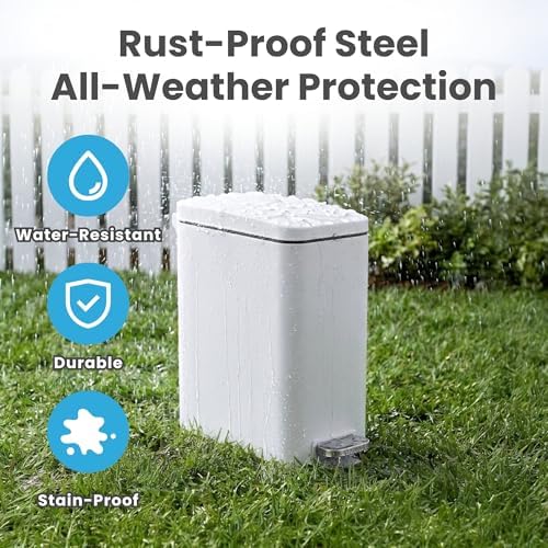 iTouchless 3 Gallon / 12 Liter Dog Poop Trash Can - Image 4