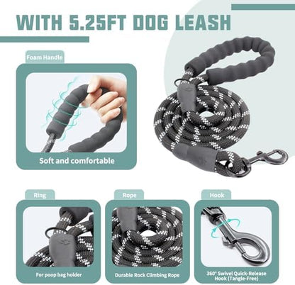AUROTH Dog Harness for Large Dogs No Pull Tactical Harness and Leash Set - Image 4