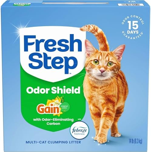 Fresh Step Odor Shield Multi Cat Clumping Cat Litter by FreshStep