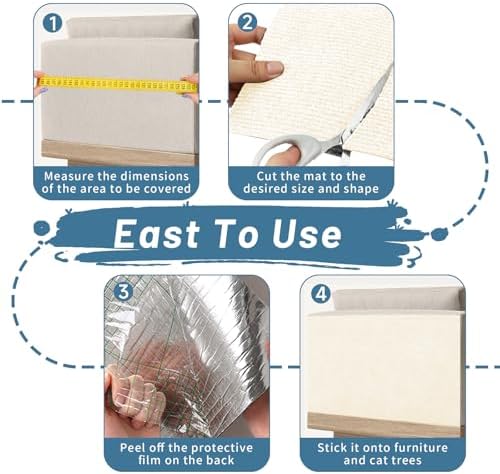 Cat Scratch Protector – Self-Adhesive & Trimmable Couch Guard - Image 4