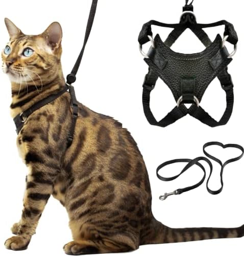 OutdoorBengal Houdini™ Escape Proof Cat Harness and Leash by OutdoorBengal
