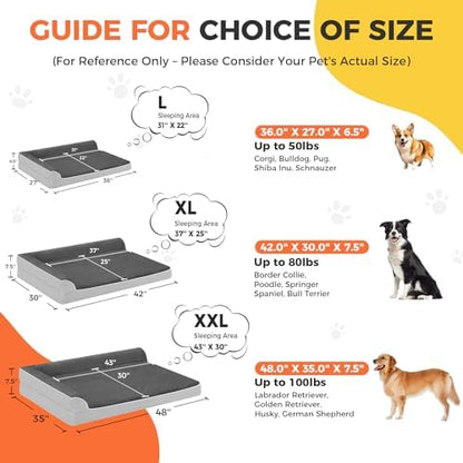 Orthopedic Dog Bed for Medium Size Dog - Image 4