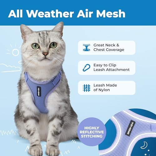 Voyager Escape-Proof Step-in Cat Harness & Leash - Image 3