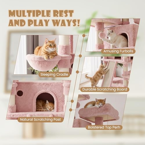 SHA CERLIN 81 Inches Extra Large Cat Tree - Image 5