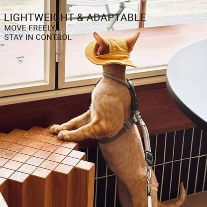 Adjustable Escape Proof Cat Harness and Leash Set - Image 6