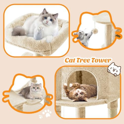 DUMOS Small 44 Inch Cat Tree Tower - Image 6