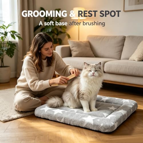 Dog Bed Mat – Soft & Comfortable Dog Kennel Pad - Image 2