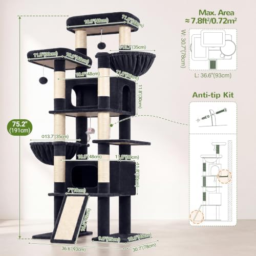 Globlazer Giant Tall Heavy Duty Cat Tower - Image 6