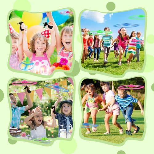 M.best 24 Sets LED Flying Set, Fun Flying Saucers Toys - Image 6