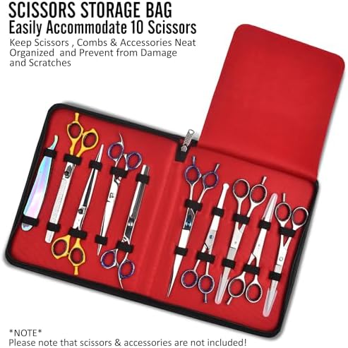 Case Holds 10 Grooming or Beauty Shears - Image 3