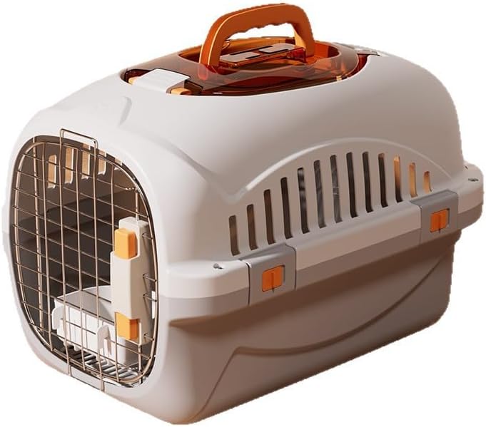Cat Carrier Airline Approved, Portable Pet Travel Crate by Unknown