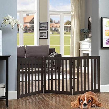 unipaws 24”H Free Standing Pet Gate - Image 2