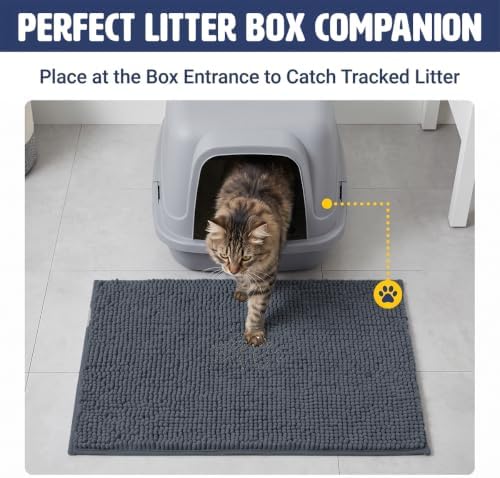 Muddy Mat® | Cat Litter Mat Runner 24"x60", Litter Trapping Mat, Super - Image 3
