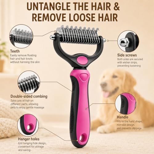 2PCS Pet Grooming Combo - Image 4