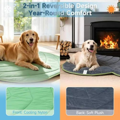 Paw Legend Dog Cooling Mat for Dogs & Cats 27.2" x 33.5", Reversible Pet - Image 4