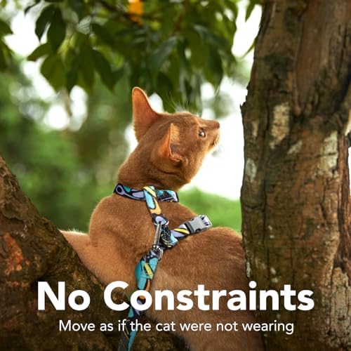 PetThem Adjustable Cat Harness and Leash Set Escape Proof - Image 5