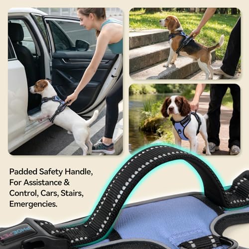 PHOEPET No Pull Dog Harness Reflective Adjustable - Image 4
