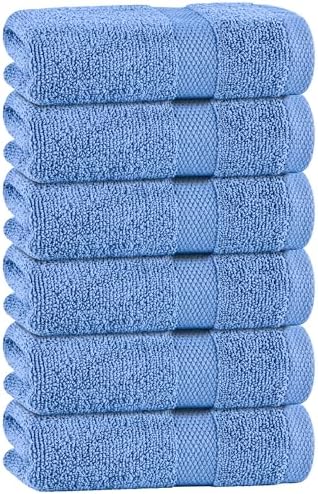 Wealuxe Light Blue Hand Towels 16x27 by WhiteClassic