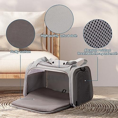 PETSFIT Cat Carrier, Small and Medium Cats Under 12 Lbs - Image 3
